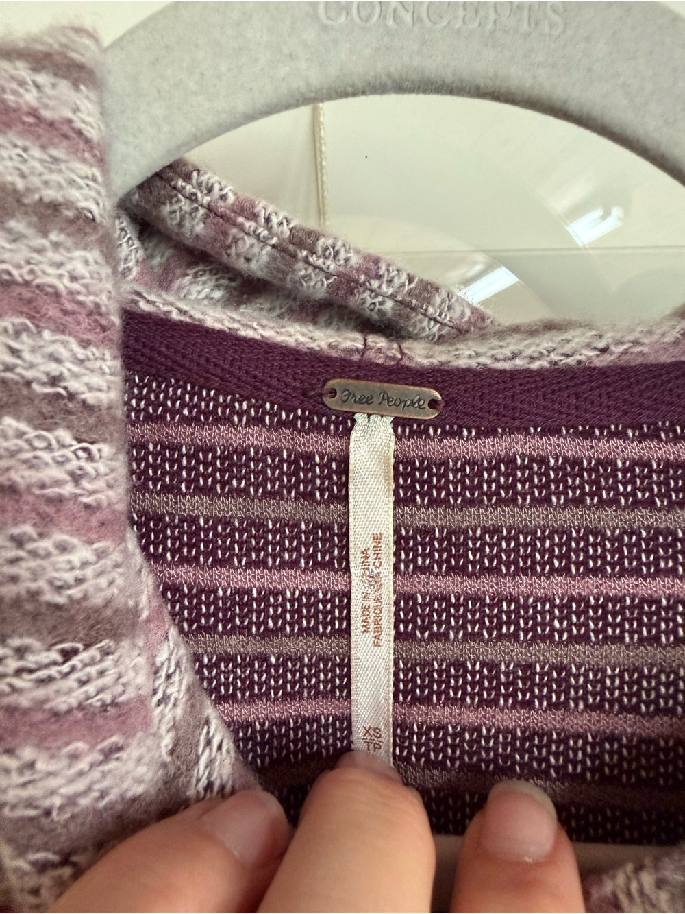 Free People Hooded Sleeveless Pullover XS - Picture 4 of 8